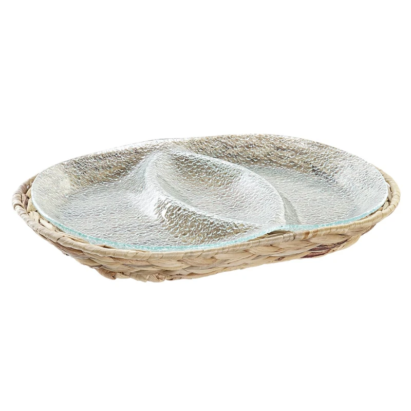 AlexandreHouse Crystal Ribbon 38 x 25 x 4 cm Transparent