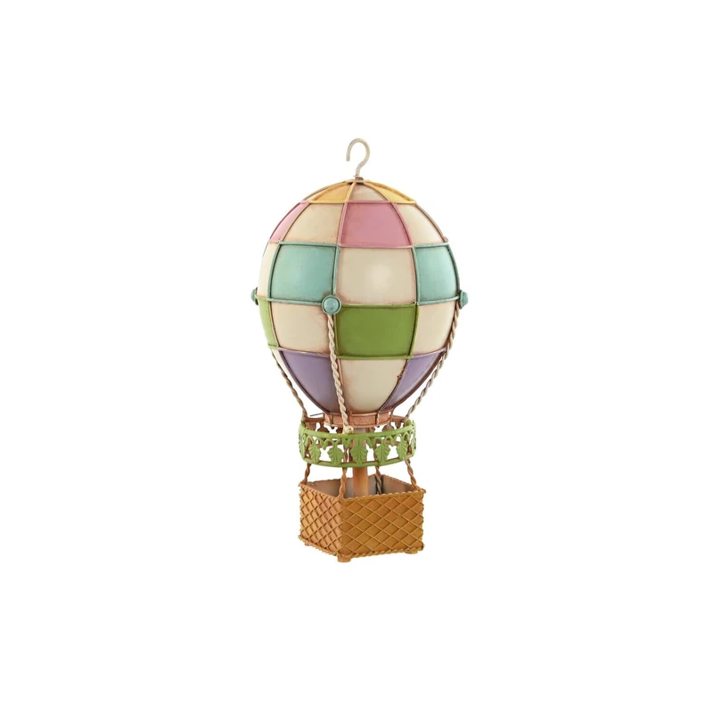Decorative Metal 13 x 13 x 25 cm Multi-Coloured - Image 1