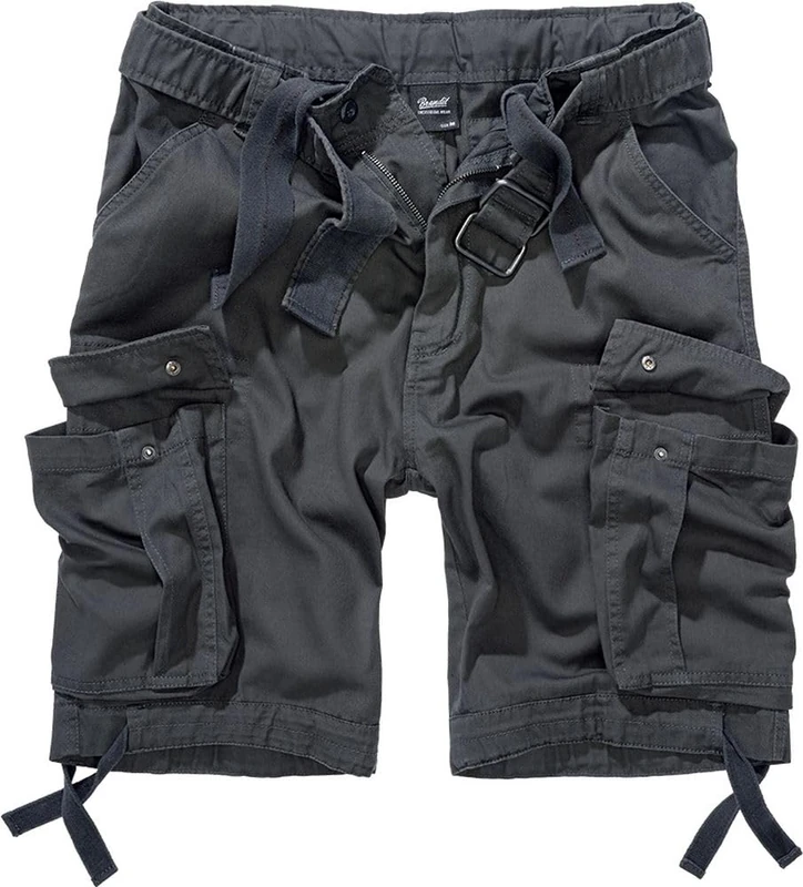 Brandit Men's Herren Indian Summer Shor Cargo Shorts, Charcoal, 6XL