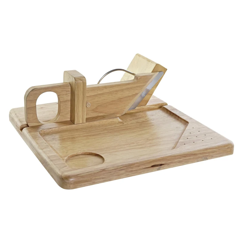 Cortador EMBUTIDO RUBBERWOOD Stainless Steel 29 x 29 x 10 cm Natural - Image 1