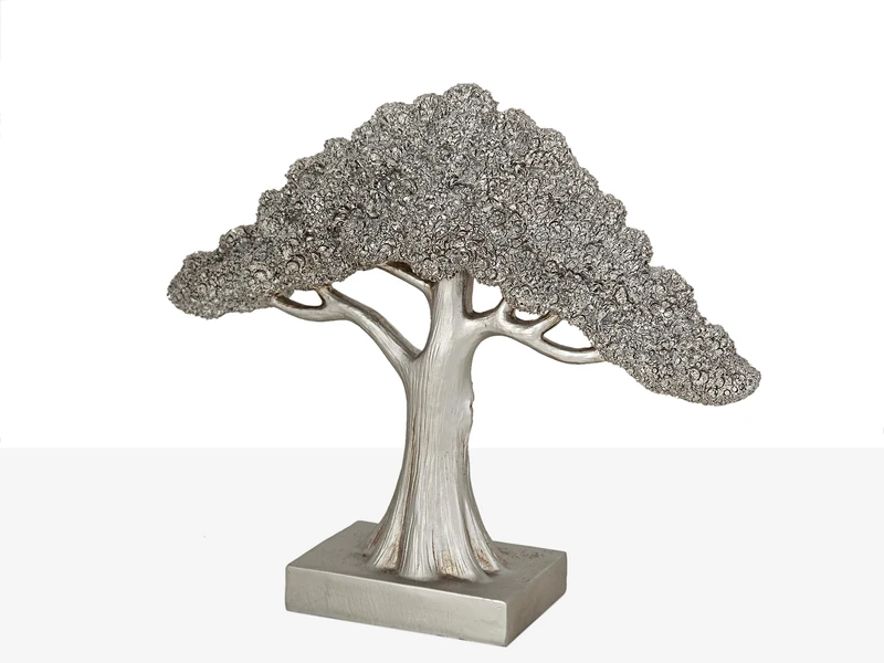 Arbol Resin Plateado - Image 1