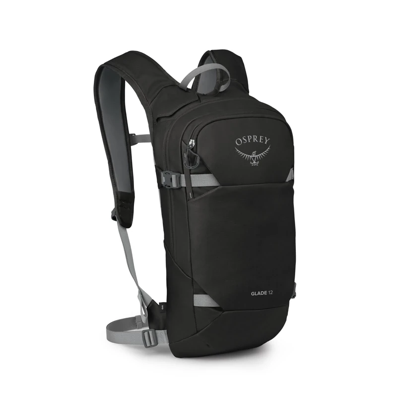 Osprey Glade Unisex Snow Backpack, 12L, Black, O/S