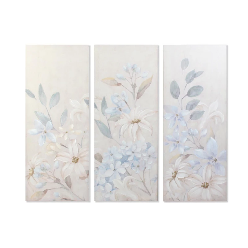 AlexandreHouse LIENZO MDF CUADRO 55X3X135 FLORES 3 SURT - Image 1