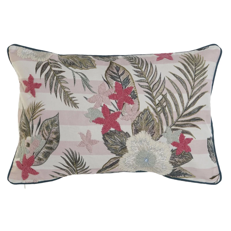 AlexandreHouse Funda Cojin Algodon 60 x 1 x 40 cm Tropical Green