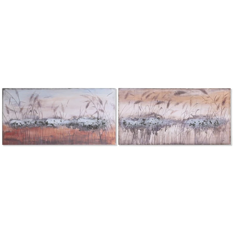 LIENZO CUADRO Pino 140X3.5X70 Pintado Hand 2 SURT
