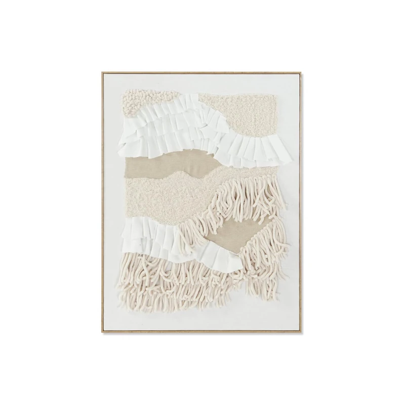 Polyester Cuadro PS 60 x 3.5 x 80 Abstract Enmarcado - Image 1