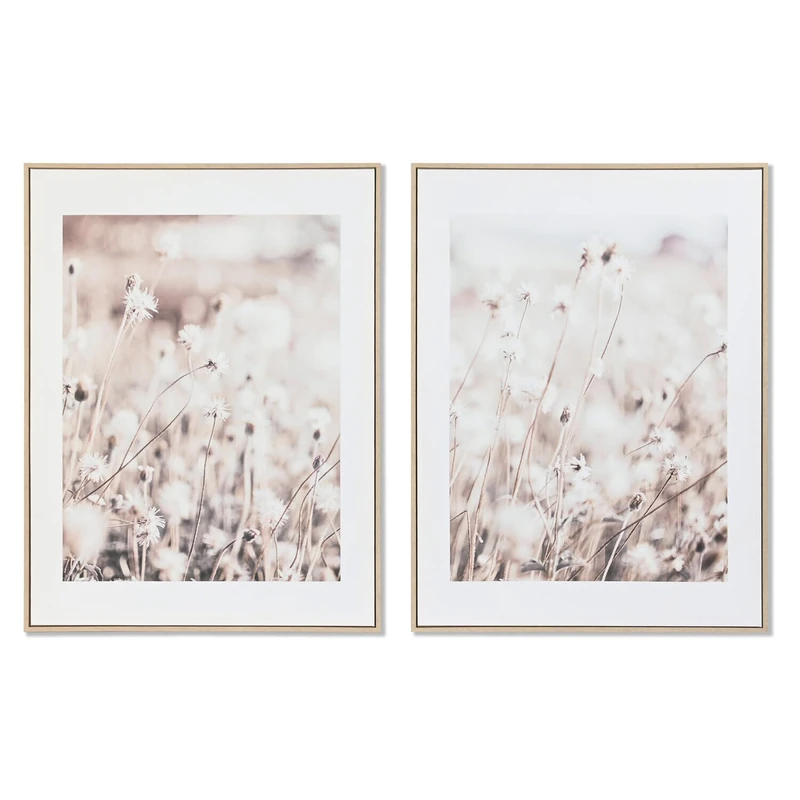 PS LIENZO CUADRO 75X4X100 Flores ENMARCADO 2 SURT - Image 1