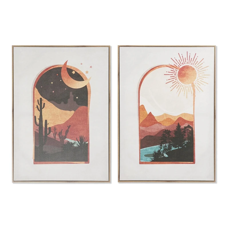 AlexandreHouse LIENZO MDF CUADRO 50X3X70 VENTANA 2 SURT