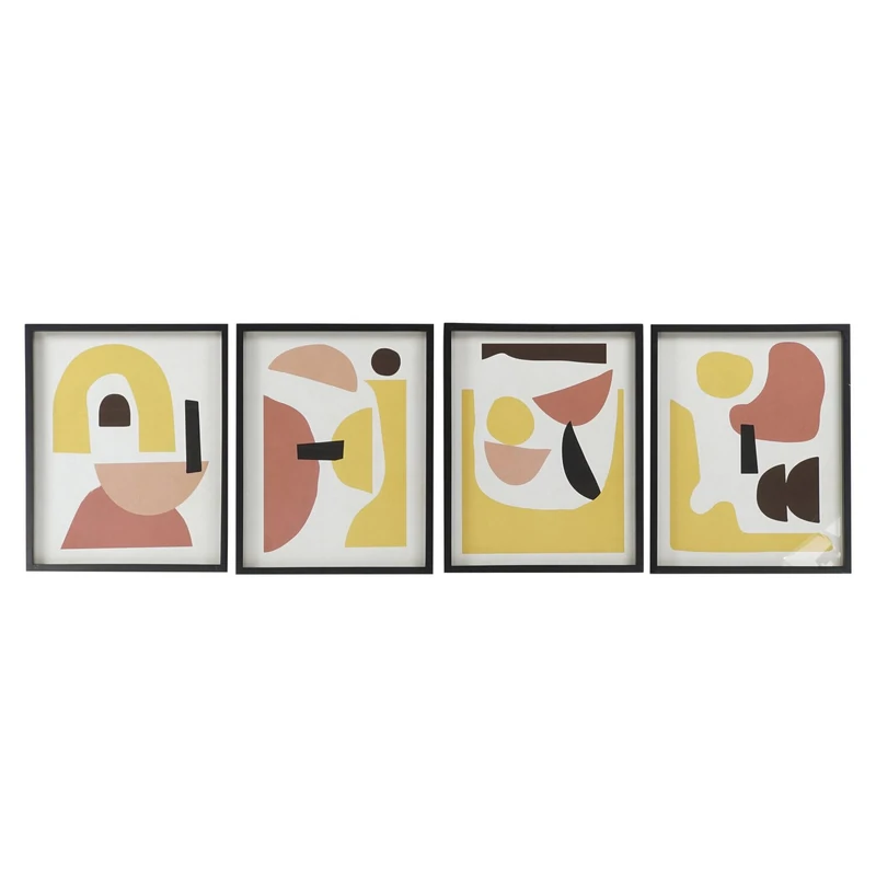 AlexandreHouse Crystal Glass MDF 40 x 2.5 x 50 Abstract 4 Surt - Image 1