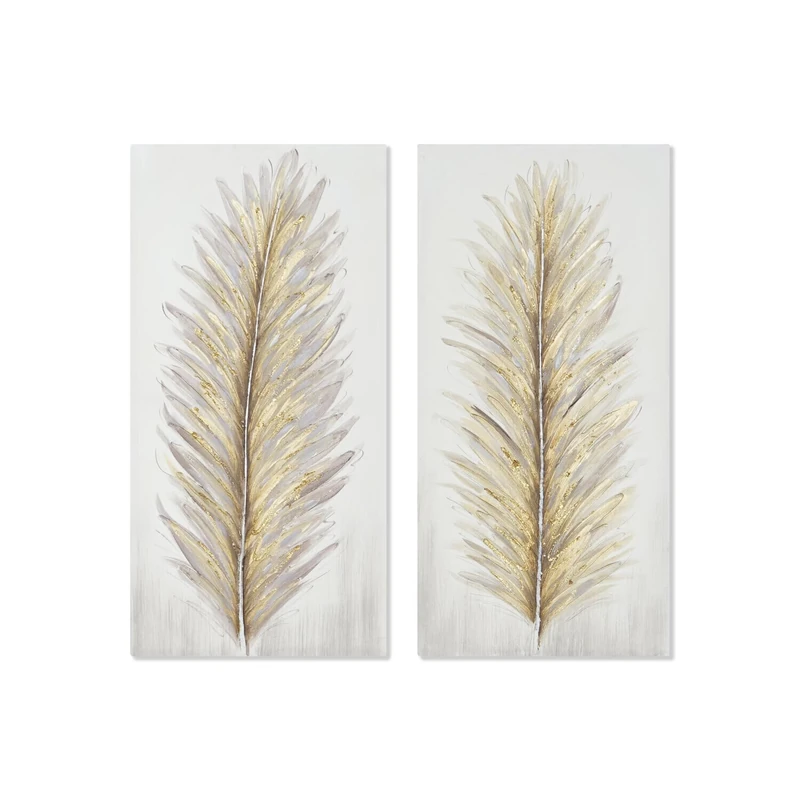 AlexandreHouse LIENZO MDF CUADRO 40X3X80 PLUMA 2 SURT - Image 1