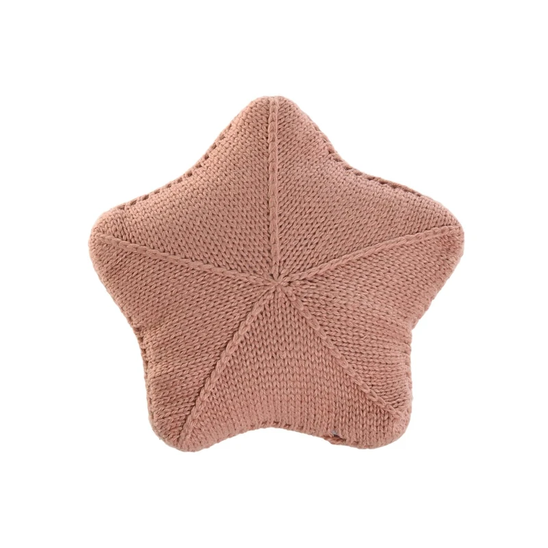 COJIN Polyester 40X8X40 240 GR, Pink Hand Tejido - Image 1