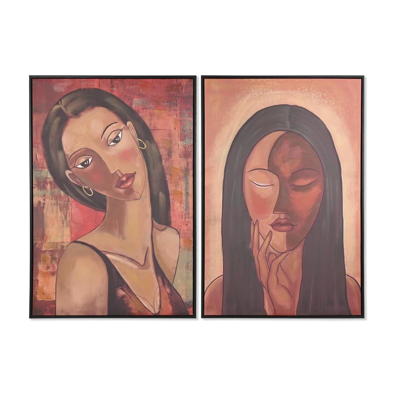 Picture Canvas PS 60X3,5X90 Woman Abstract 2 MOD. - Image 1