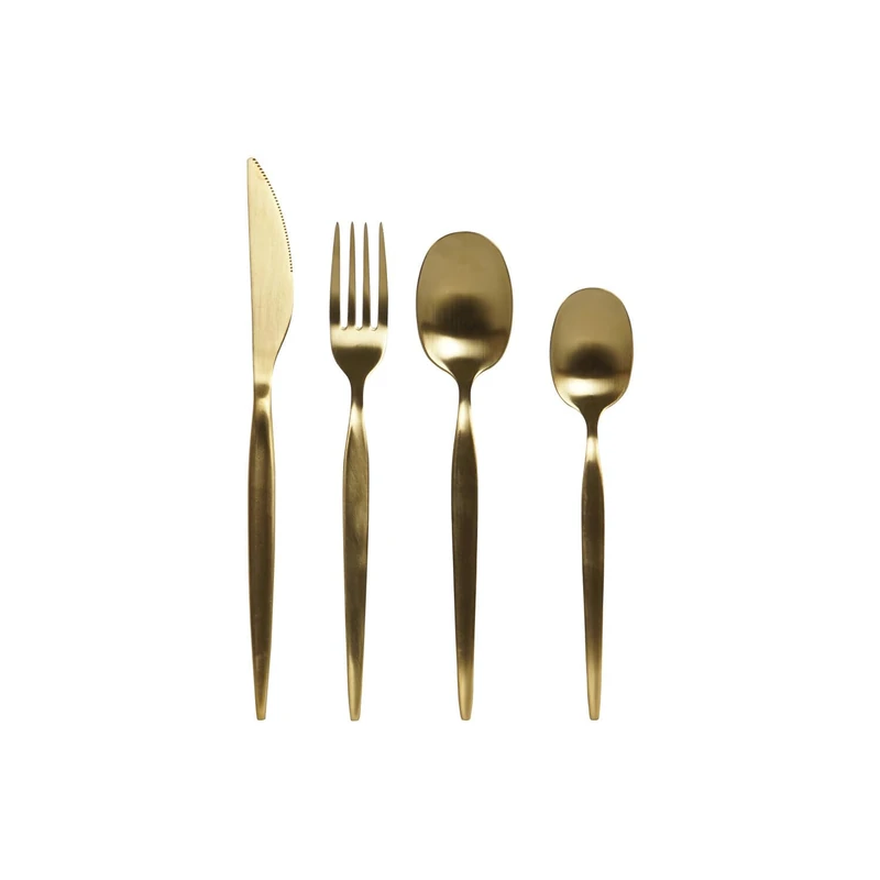 Dorado CUBERTERIA Set 24 Stainless Steel 2X0.5X22