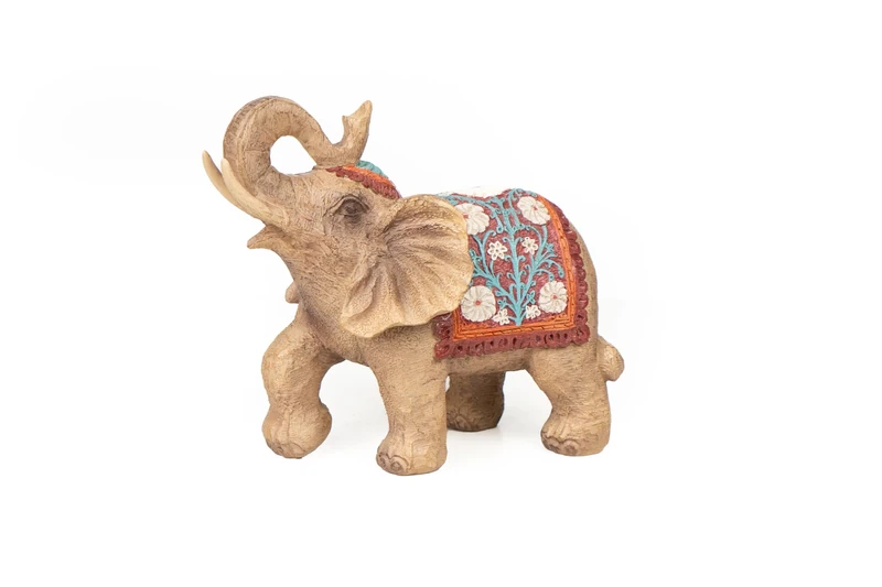 Resin Elephant Figure, Colours