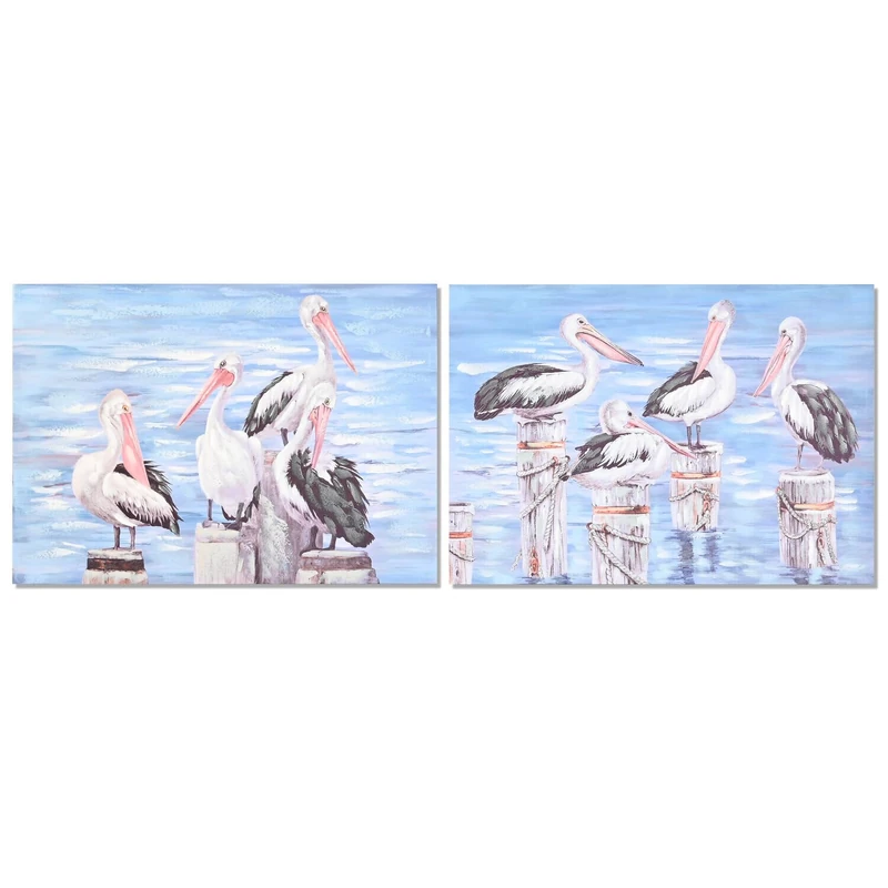 AlexandreHouse LIENZO MDF CUADRO 100X3X70 PELICANOS 2 SURT - Image 1