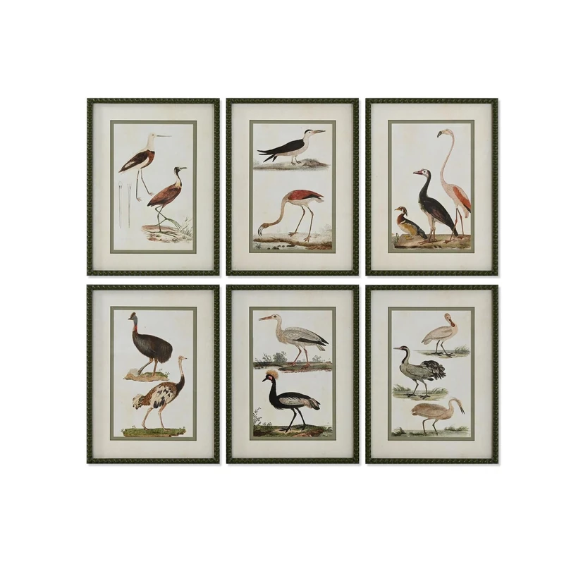 AlexandreHouse ABEDUL CRYSTAL CUADRO 40X3X54 AVES 6 SURT. - Image 1