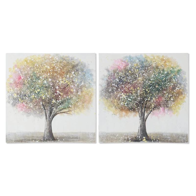 AlexandreHouse LIENZO MDF CUADRO 60X3X60 ARBOL 2 SURT