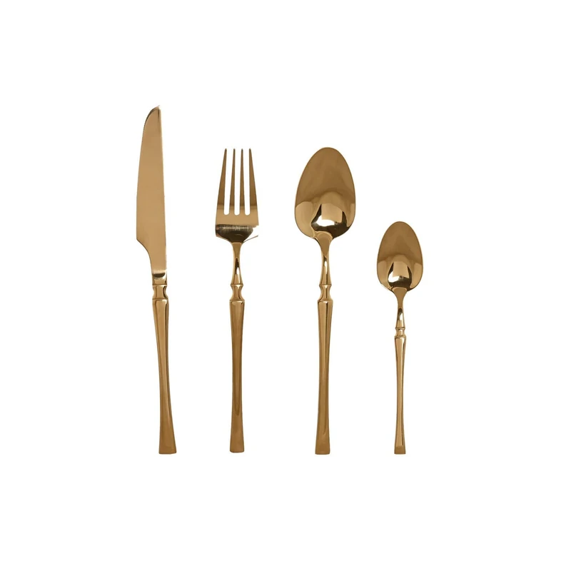 Dorado CUBERTERIA Set 16 Stainless Steel 3X1.5X15 3MM - Image 1