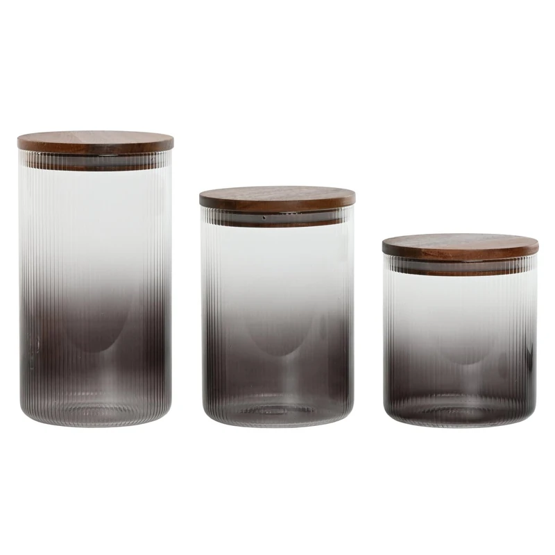 AlexandreHouse BOTE Set of 3 Borosyl 11 x 11 x 20 cm 1.5 L 1.2 L 900 ml - Image 1