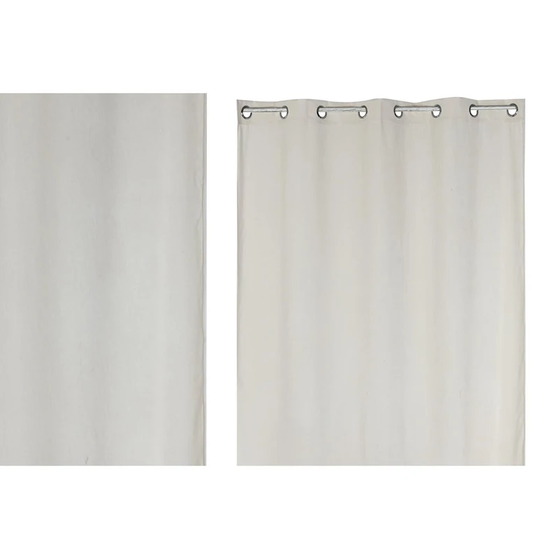 AlexandreHouse Cortina Polyester 140 x 260 cm 8 Raw Rings - Image 1