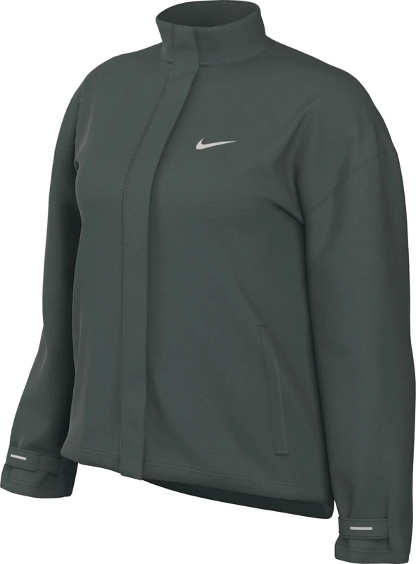 Nike Fast Repel FB7451-338 Women's Running Jacket, Vintage Green/Black/Reflective Silv, XS - Image 1