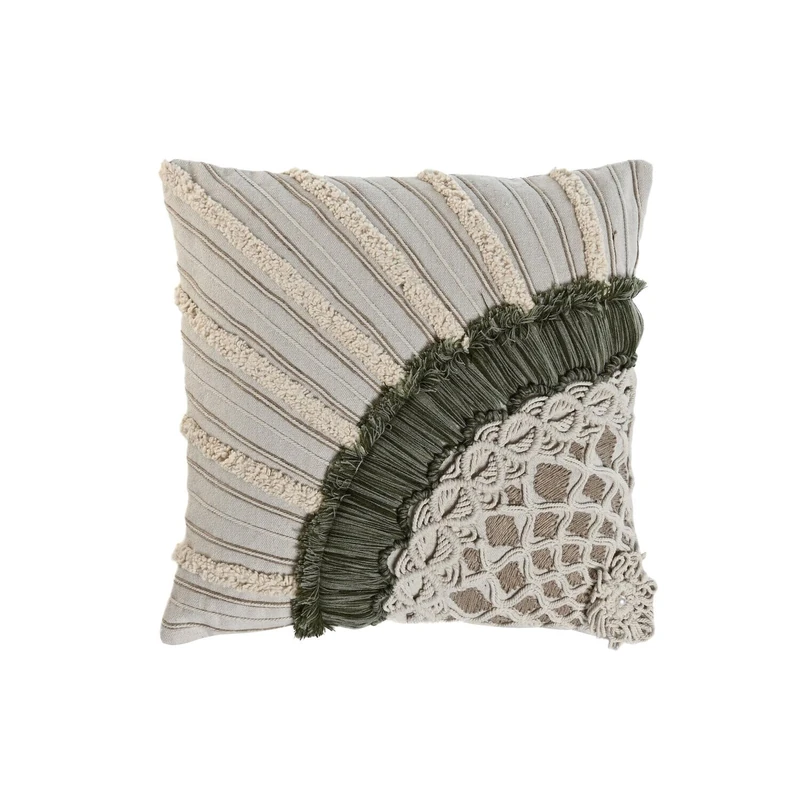 AlexandreHouse Cojin Algodon 45 x 45 cm 642 g Hand Edging - Image 1