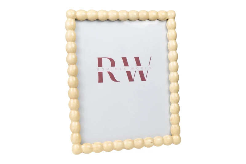 Bolitas Marfil Resin Photo Frame