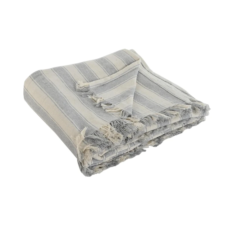 Algodon Recycle Plate, 230 x 260 cm, 250 gsm, Rayas - Image 1