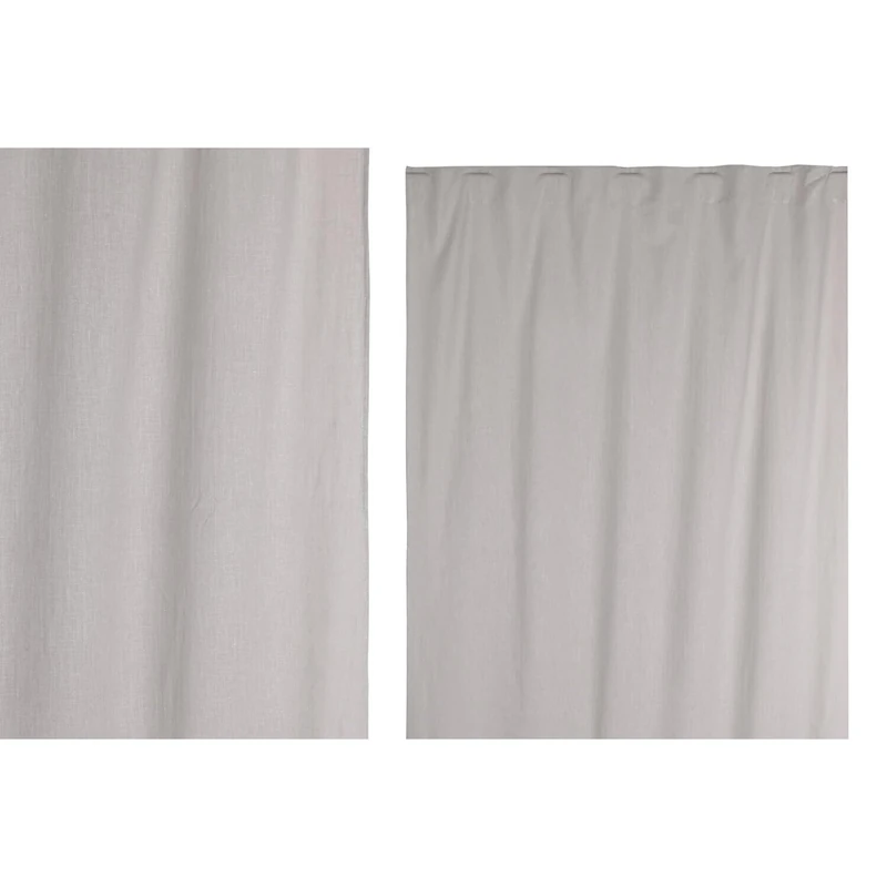 AlexandreHouse Cortina Linen 140 x 260 cm Trabilla Eyecup Grey Claro