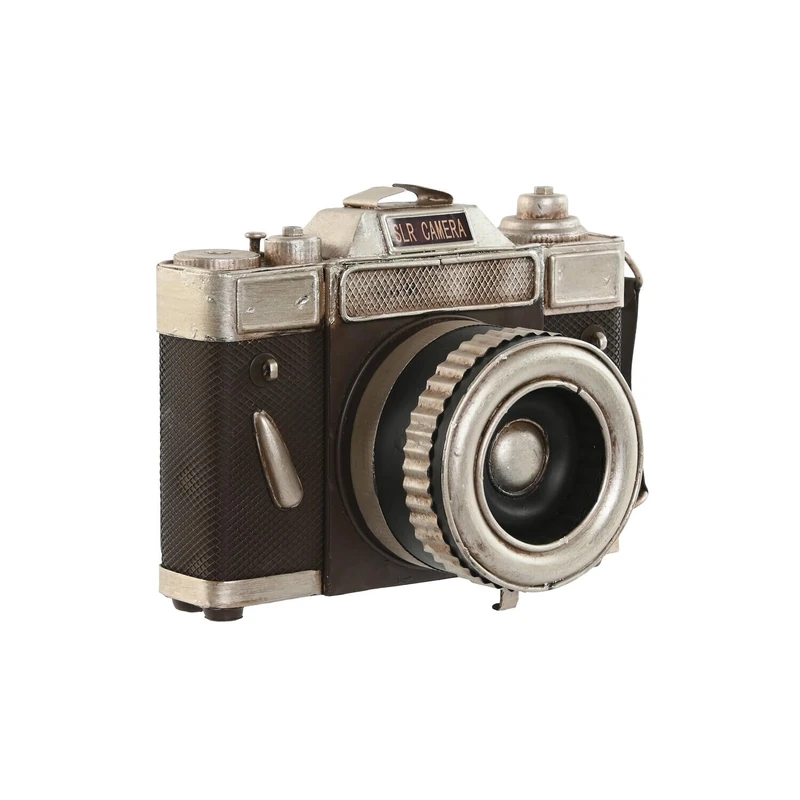 Decoration Metal 23 x 12 x 15 Camara Brown