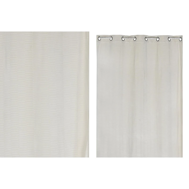 AlexandreHouse Cortina Polyester 140 x 260 cm 8 Raw Rings