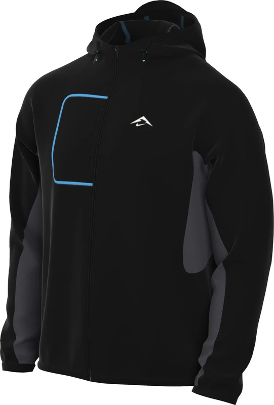 Nike Cosmic Peaks Storm-Fit Adv Running Jacket for Men, Black/Summit White, FZ1084-010, M