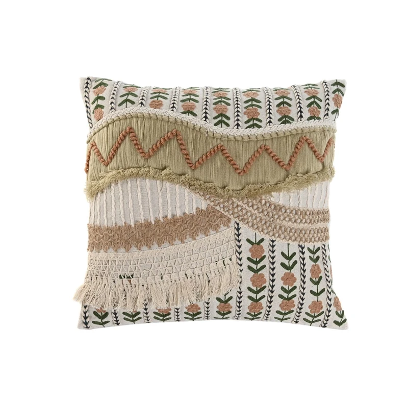 AlexandreHouse Cojin Algodon 45 x 45 cm 604 g Hand Edging