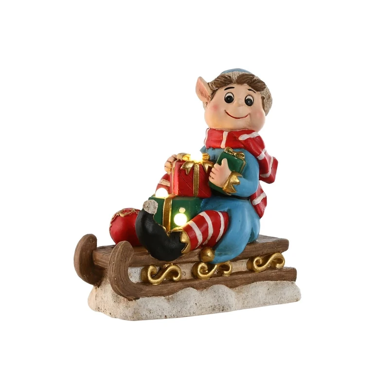 AlexandreHouse LED MAGNESIA FIGURE 33X18X35 TRINEO ELF ROJO - Image 1