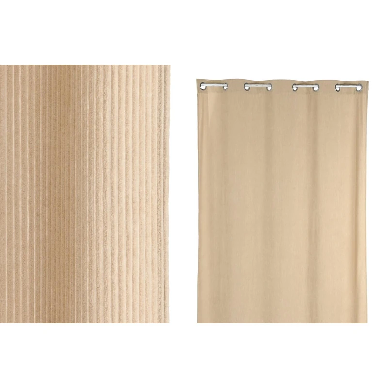 AlexandreHouse Cortina Polyester 140 x 260 x 260 cm Granesa Beige