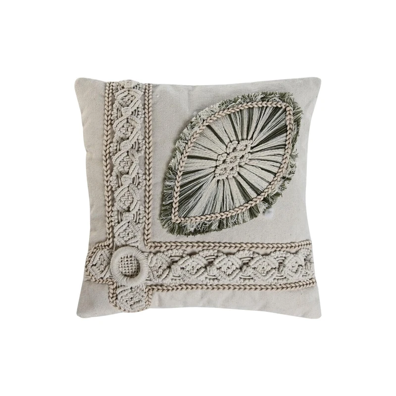 AlexandreHouse Cojin Algodon 45 x 45 cm 696 g Hand Edging - Image 1