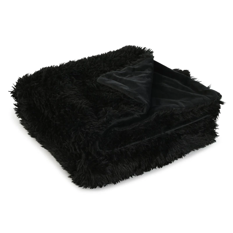 AlexandreHouse Manta Sofia Polyester 130 x 170 x 0 800 gsm Black