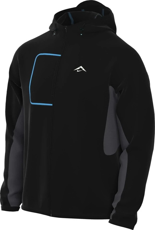 Nike Cosmic Peaks Storm-Fit Adv FZ1084-010 Running Jacket for Men, Black/Summit White, XL