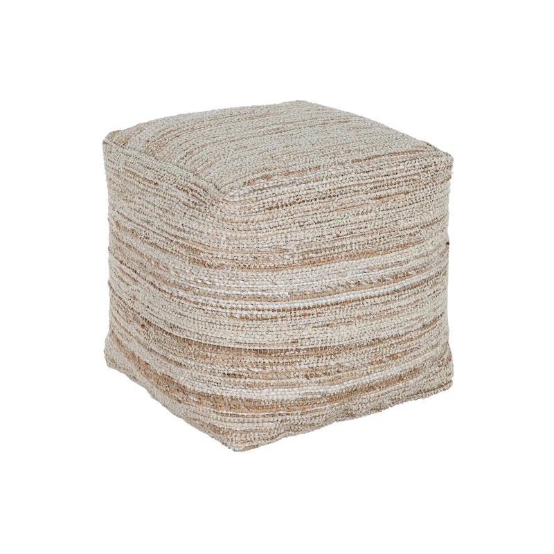 Reposapies Algodon Yute 45 x 45 x 45 cm Hecho Hand - Image 1
