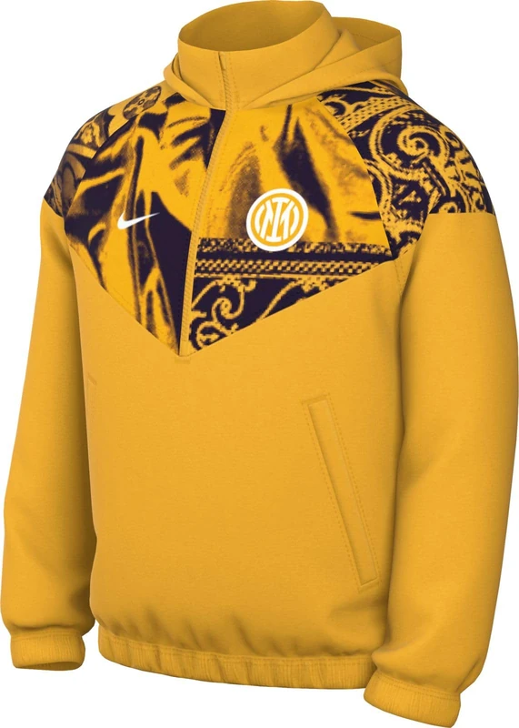 Nike Inter Milan Anorak Inter Milan Windrunner Third Football Anorak (Men), University Gold/White, FZ8576-739, S
