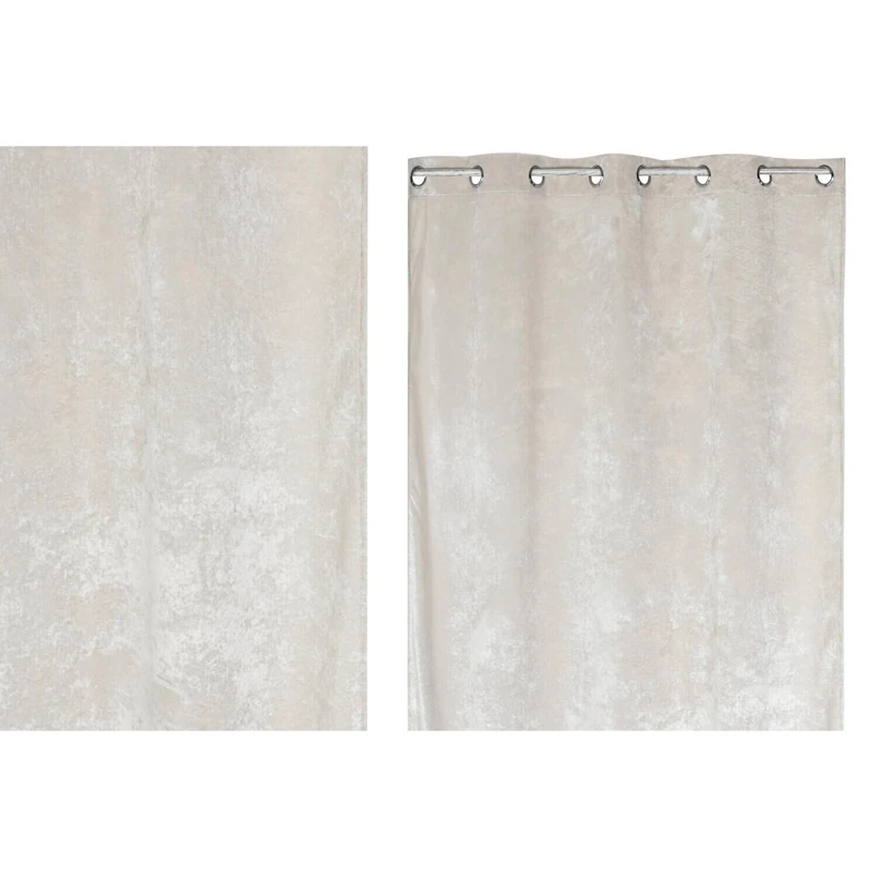AlexandreHouse Cortina Polyester 140 x 260 cm 8 Raw Rings