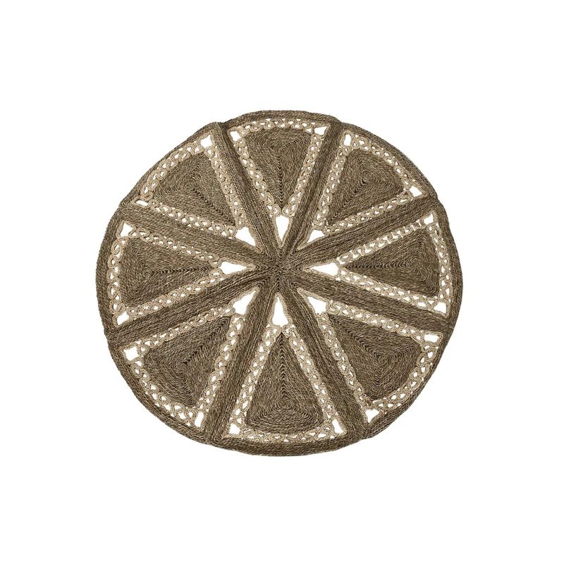 ALFOMBRA Seagrass Algodon 178X178X1.8 Natural - Image 1