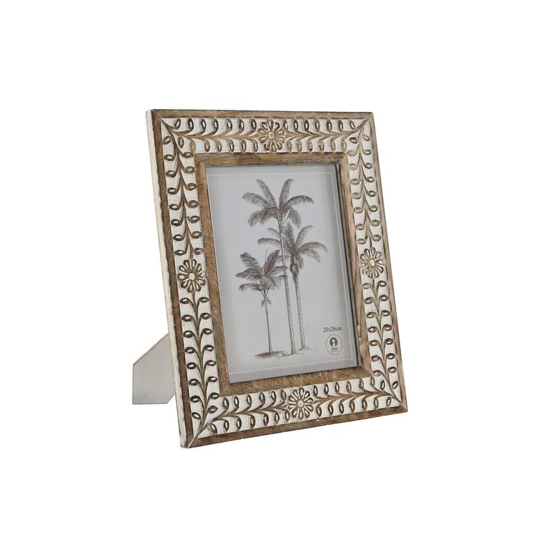 AlexandreHouse Marco Photo 20 x 25 cm Mango Crystal 31.5 x 2 x 36.5 cm Flower - Image 1