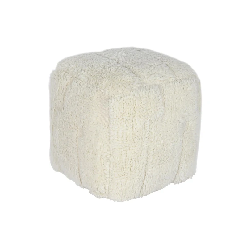 AlexandreHouse Reposapies Algodon Wool 45 x 45 x 45 cm Raw Replica