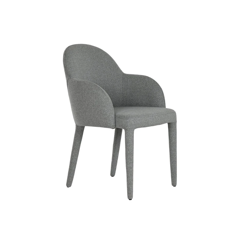 AlexandreHouse Silla Metal Polyester 56 x 63 x 86 cm Grey