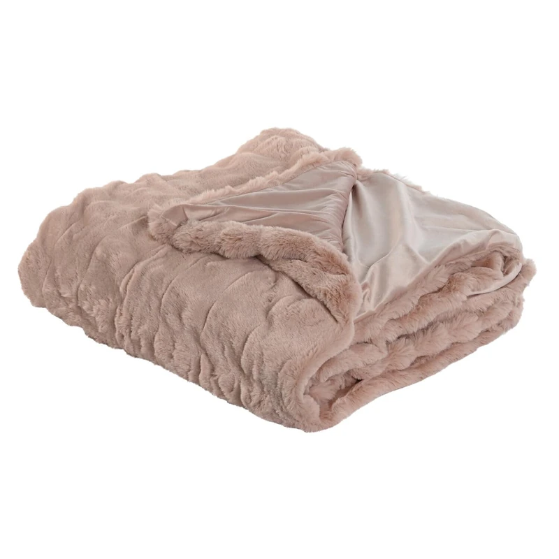 AlexandreHouse Manta Polyester 220 x 240 x 1 800 gsm Pink Pole - Image 1