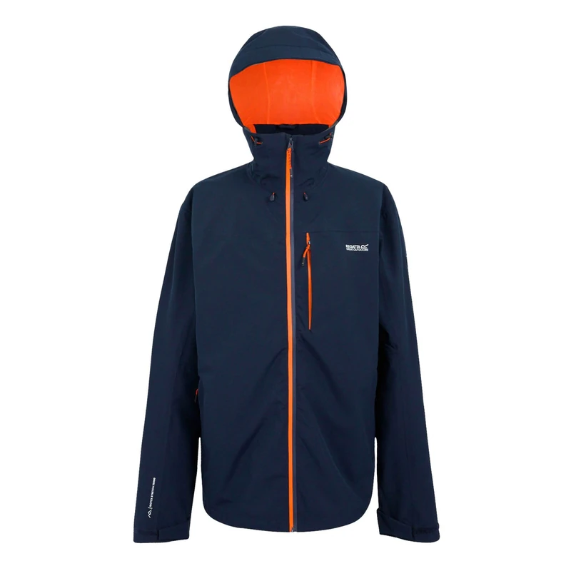 Regatta Mens Birchdale II Waterproof Jacket Breathable Lightweight Outdoor Walking Coat