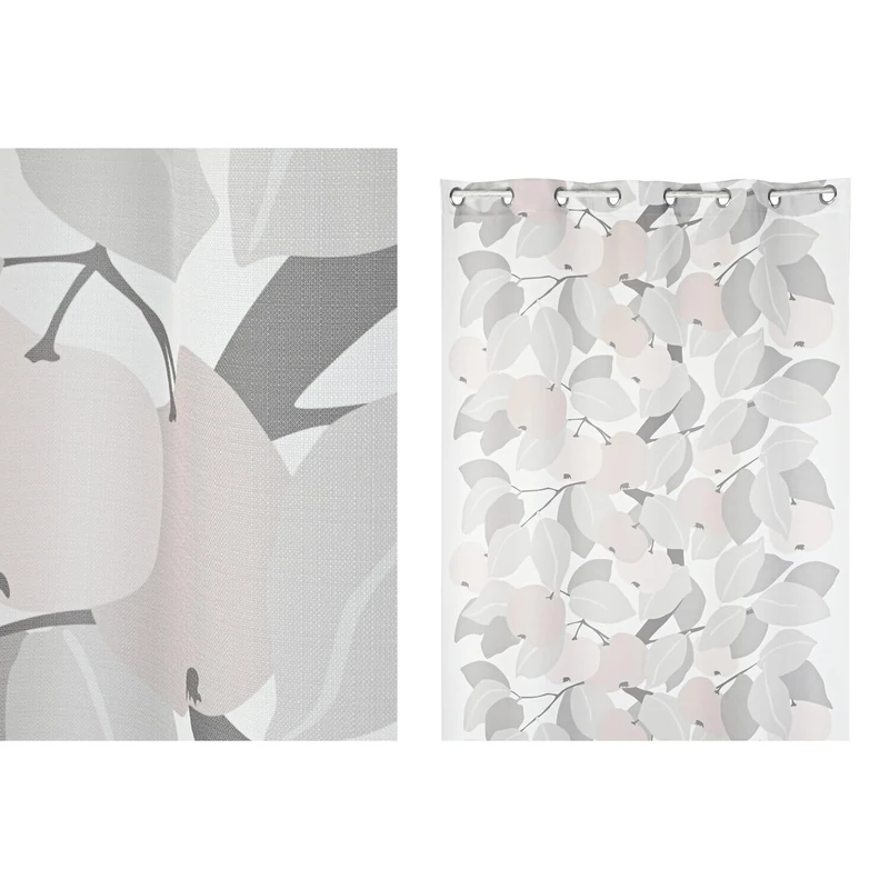 AlexandreHouse Cortina Polyester 140 x 0.3 x 260 8 Annillas Imprinted