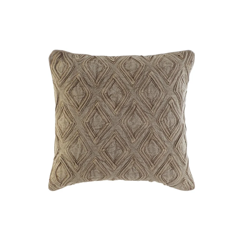 COJIN Algodon 50X15X50 560GR, Bordado Beige