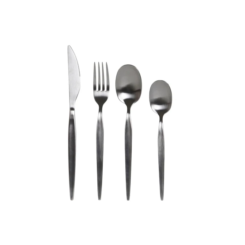 Cuberteria Set 24 Stainless Steel 2 x 0.5 x 22 cm Plate